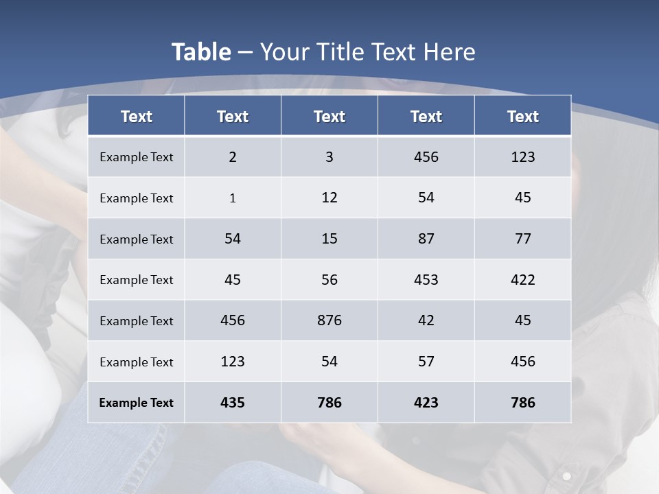 Blond Fun Pretty PowerPoint Template