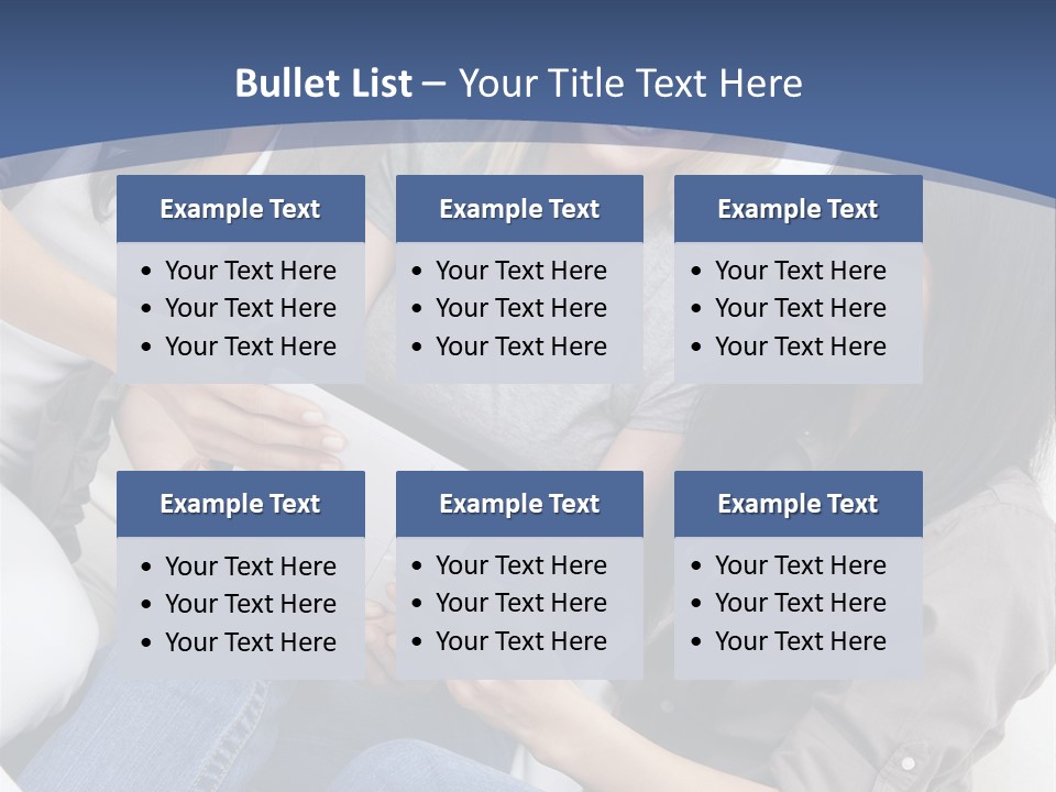 Blond Fun Pretty PowerPoint Template