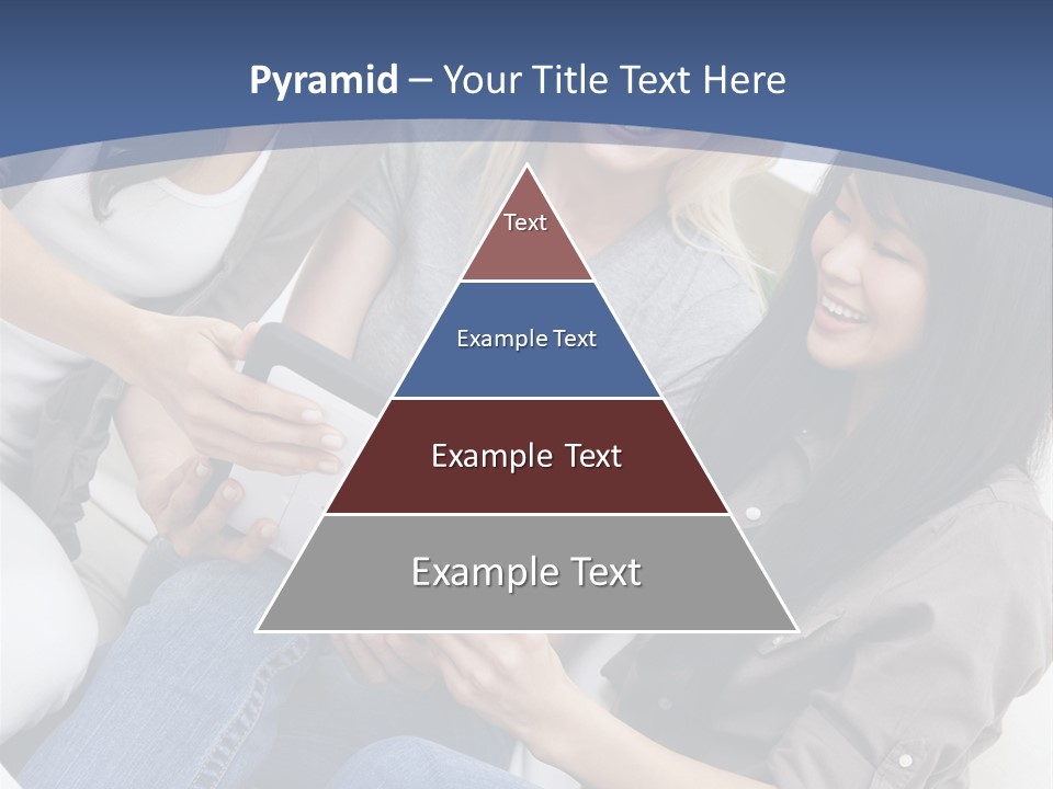 Blond Fun Pretty PowerPoint Template