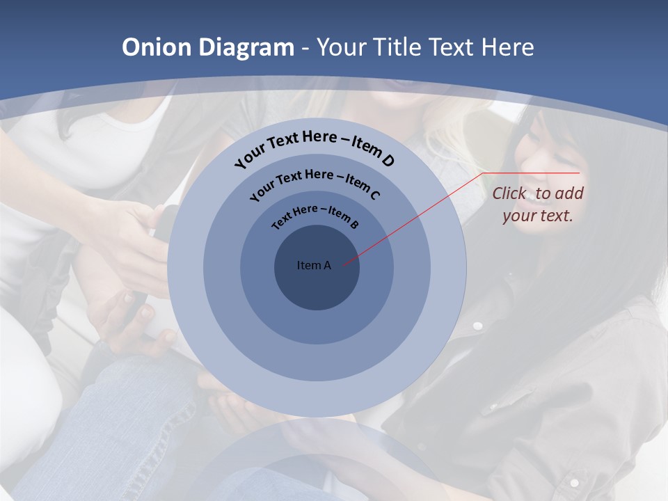 Blond Fun Pretty PowerPoint Template