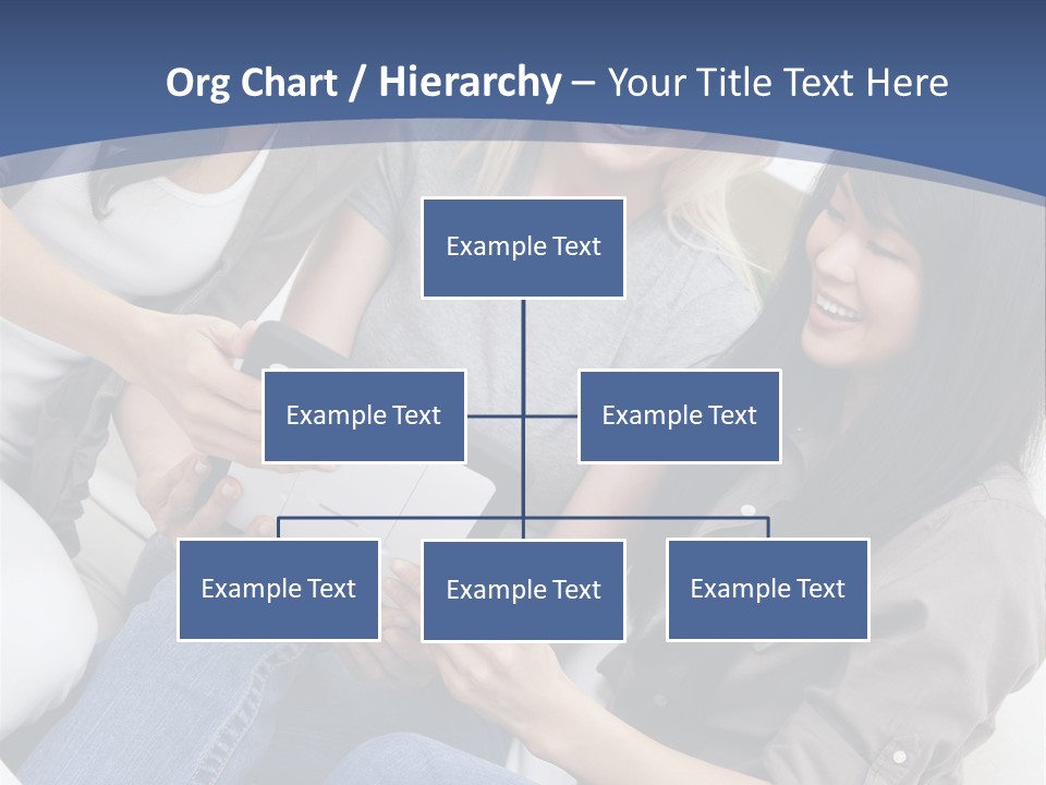 Blond Fun Pretty PowerPoint Template