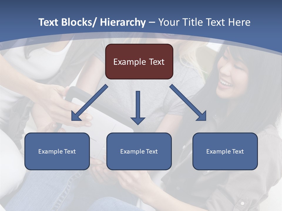 Blond Fun Pretty PowerPoint Template