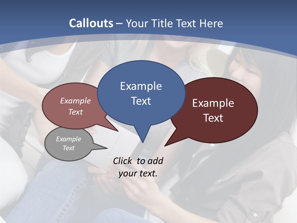 Blond Fun Pretty PowerPoint Template