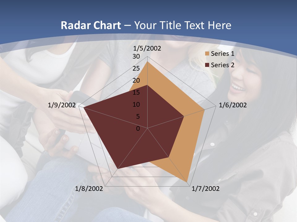 Blond Fun Pretty PowerPoint Template