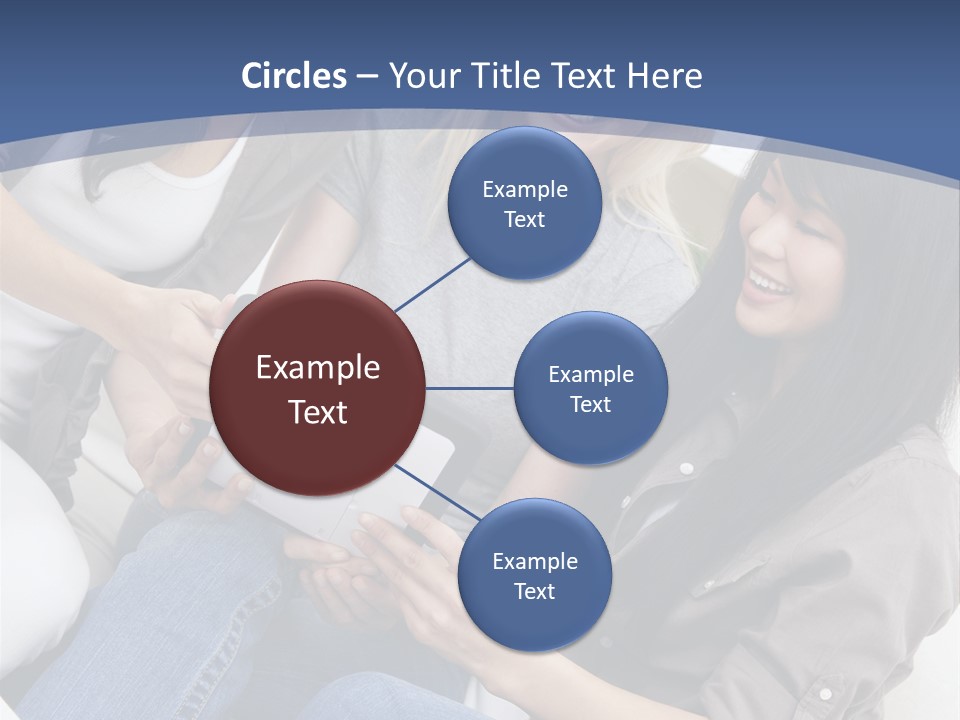 Blond Fun Pretty PowerPoint Template