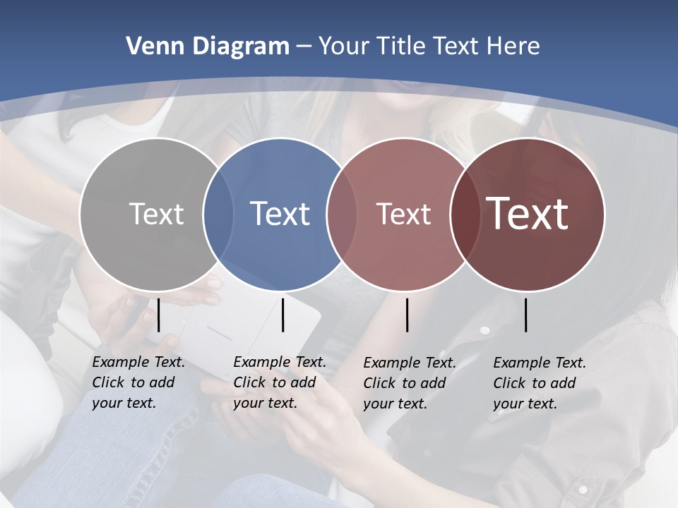 Blond Fun Pretty PowerPoint Template