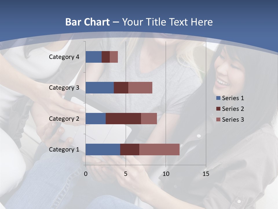 Blond Fun Pretty PowerPoint Template