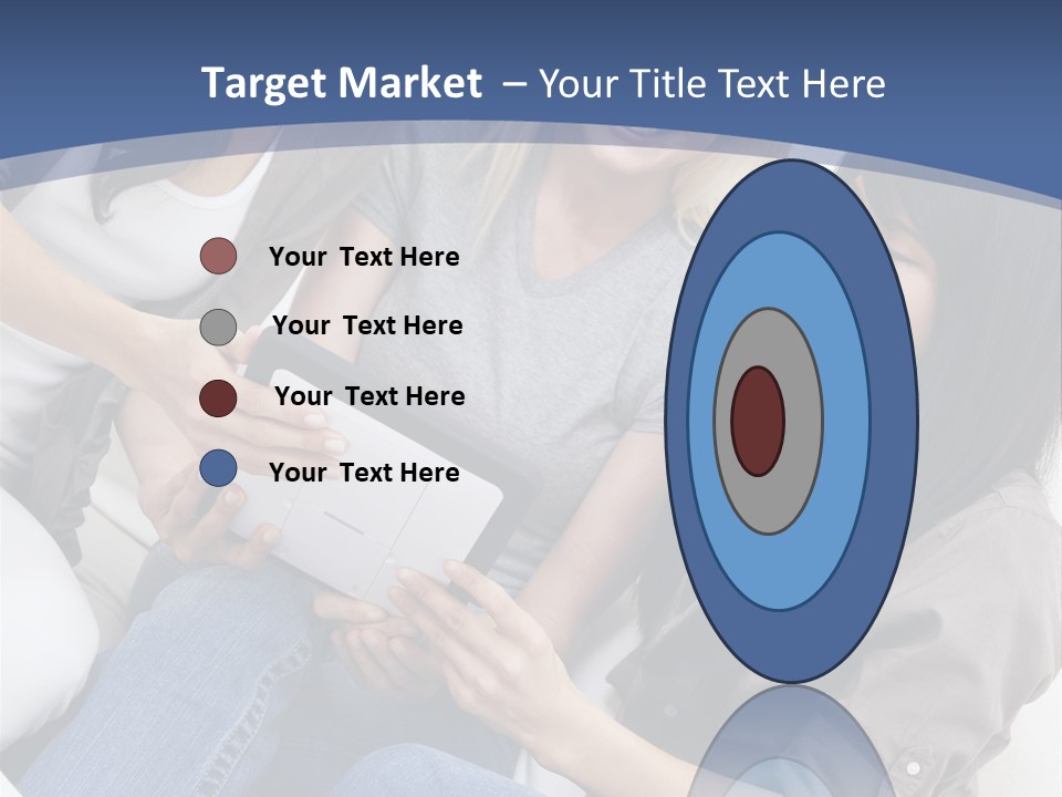 Blond Fun Pretty PowerPoint Template