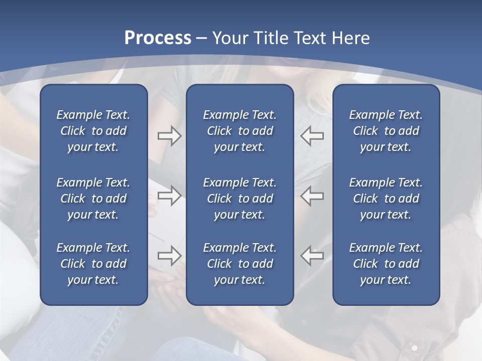 Blond Fun Pretty PowerPoint Template