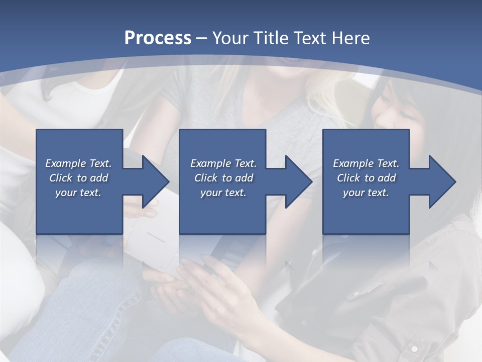 Blond Fun Pretty PowerPoint Template