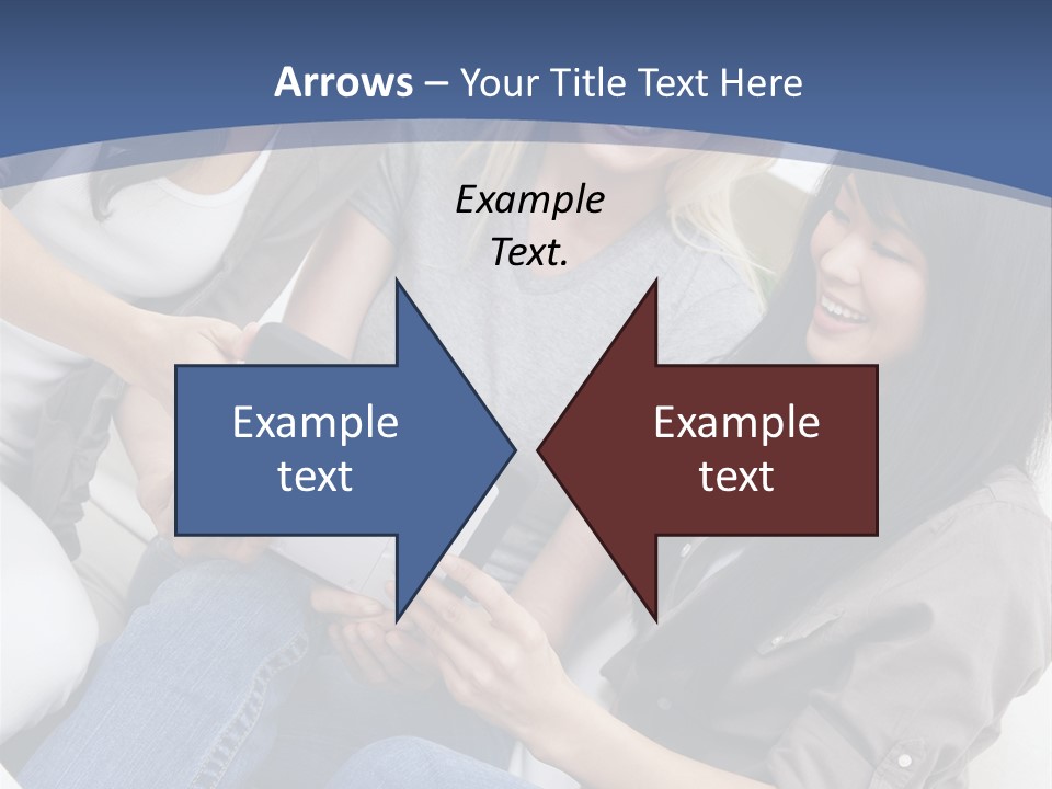 Blond Fun Pretty PowerPoint Template