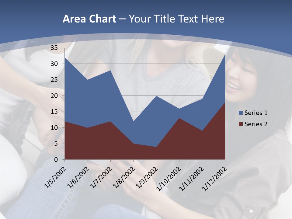 Blond Fun Pretty PowerPoint Template