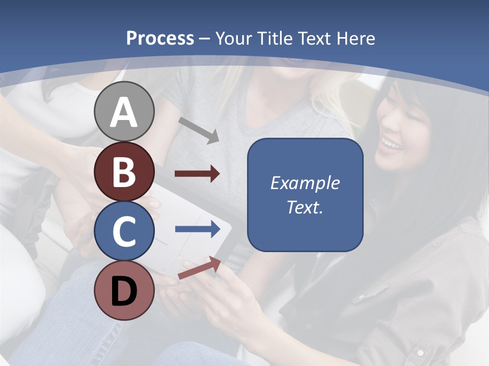 Blond Fun Pretty PowerPoint Template