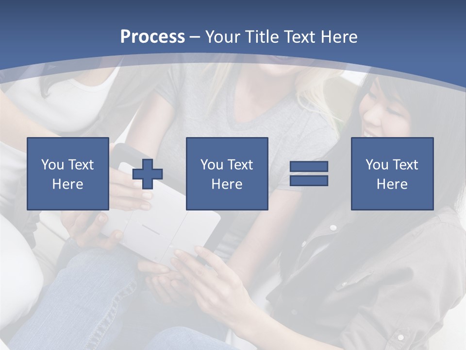 Blond Fun Pretty PowerPoint Template