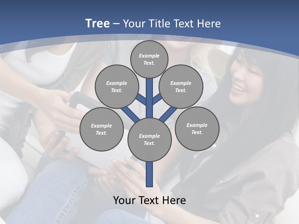 Blond Fun Pretty PowerPoint Template