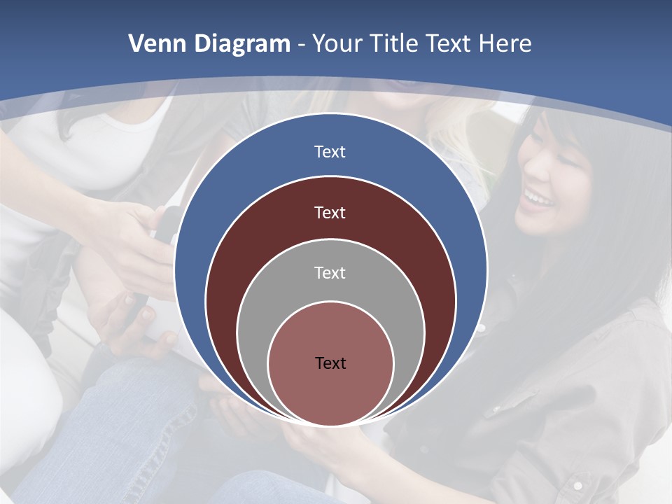 Blond Fun Pretty PowerPoint Template