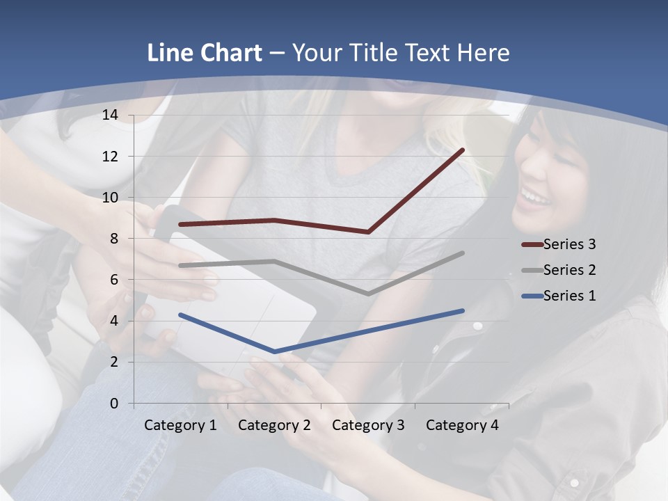 Blond Fun Pretty PowerPoint Template