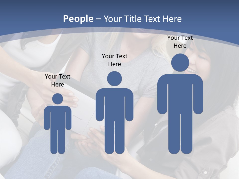 Blond Fun Pretty PowerPoint Template