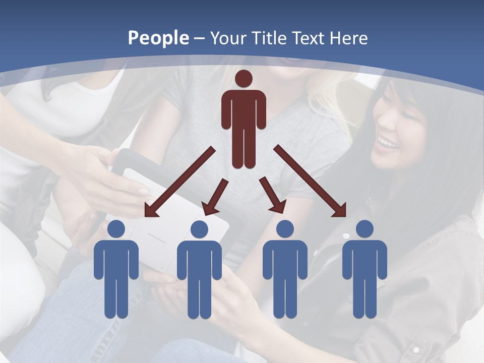 Blond Fun Pretty PowerPoint Template