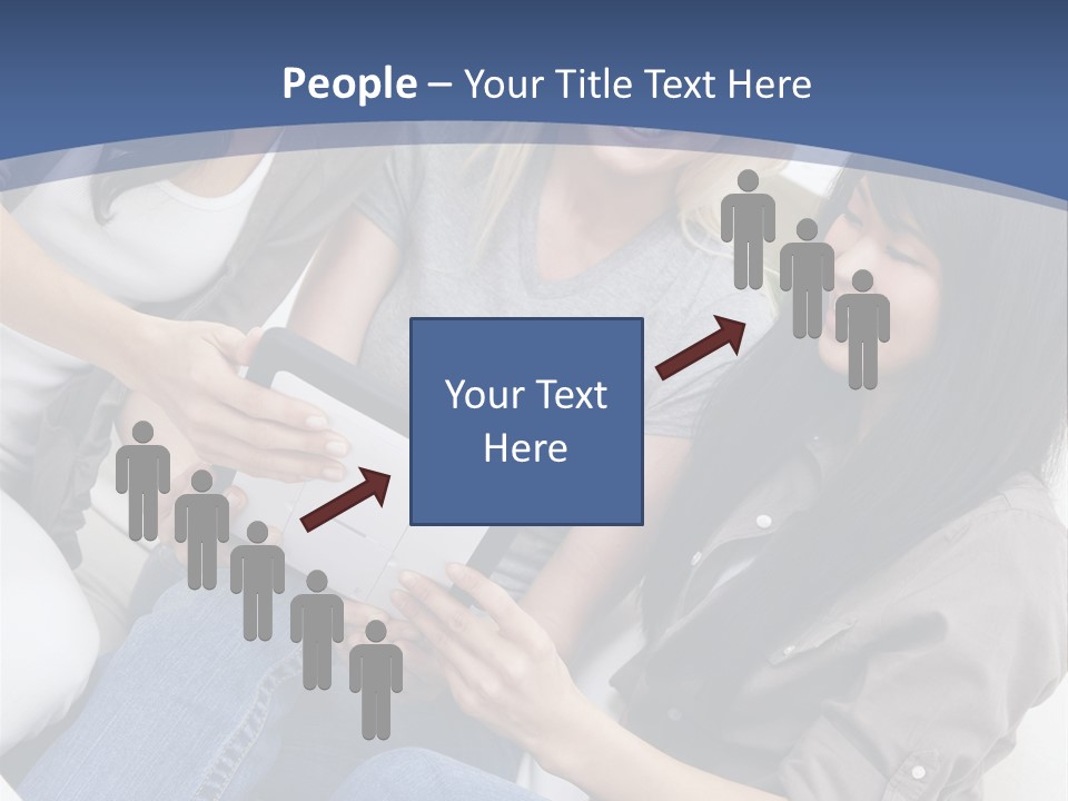 Blond Fun Pretty PowerPoint Template