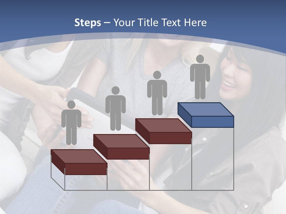 Blond Fun Pretty PowerPoint Template