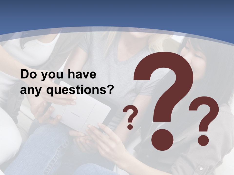 Blond Fun Pretty PowerPoint Template