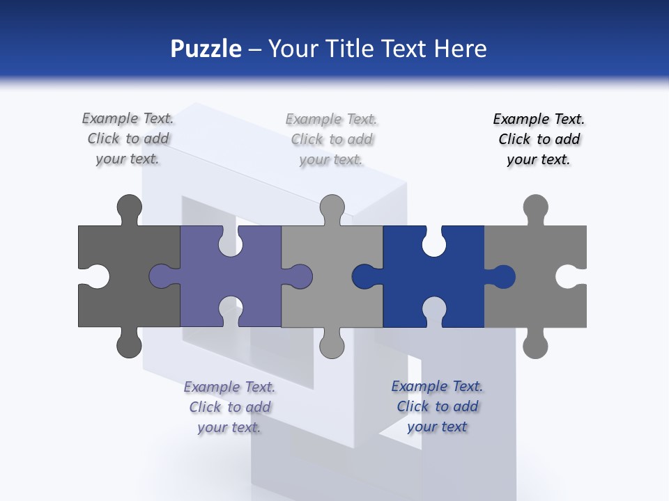 Metallic Part Shiny PowerPoint Template