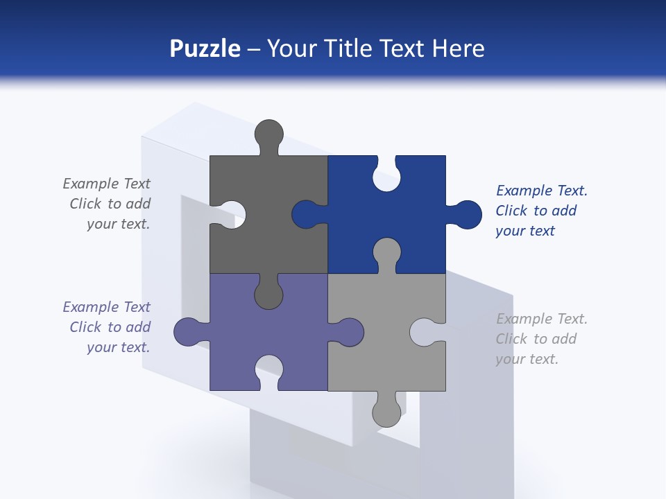 Metallic Part Shiny PowerPoint Template