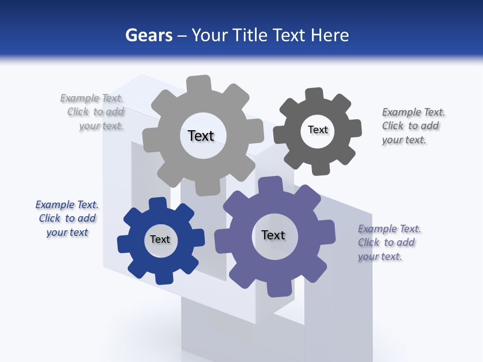 Metallic Part Shiny PowerPoint Template