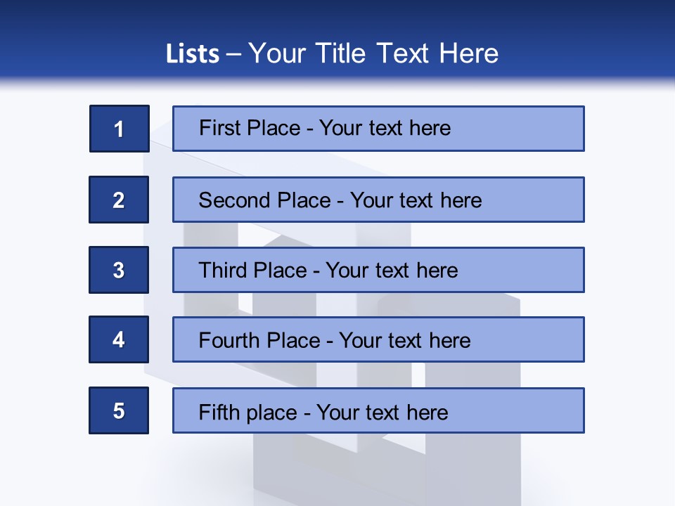 Metallic Part Shiny PowerPoint Template
