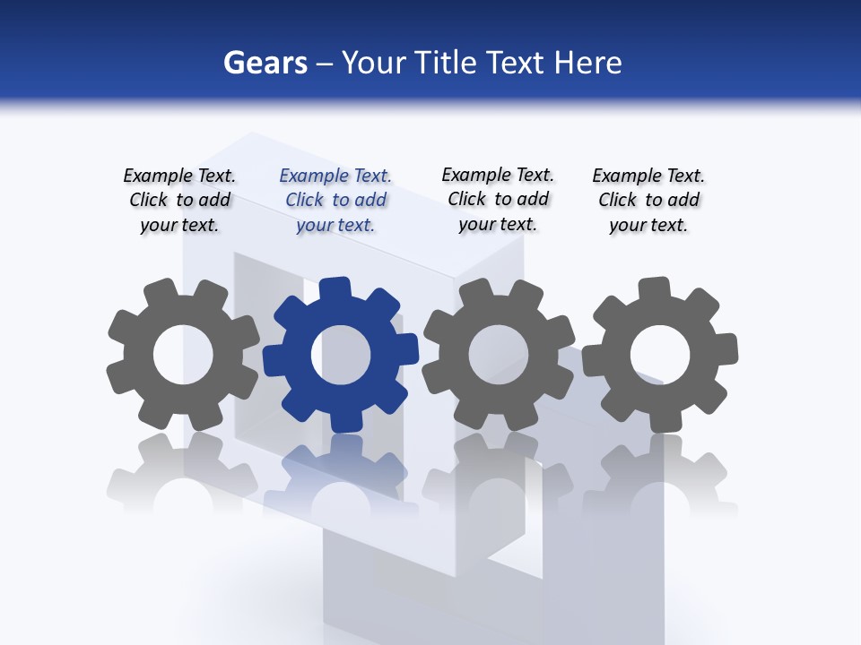 Metallic Part Shiny PowerPoint Template