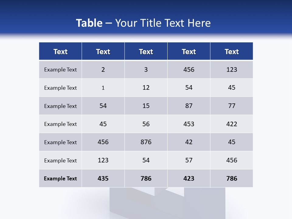 Metallic Part Shiny PowerPoint Template