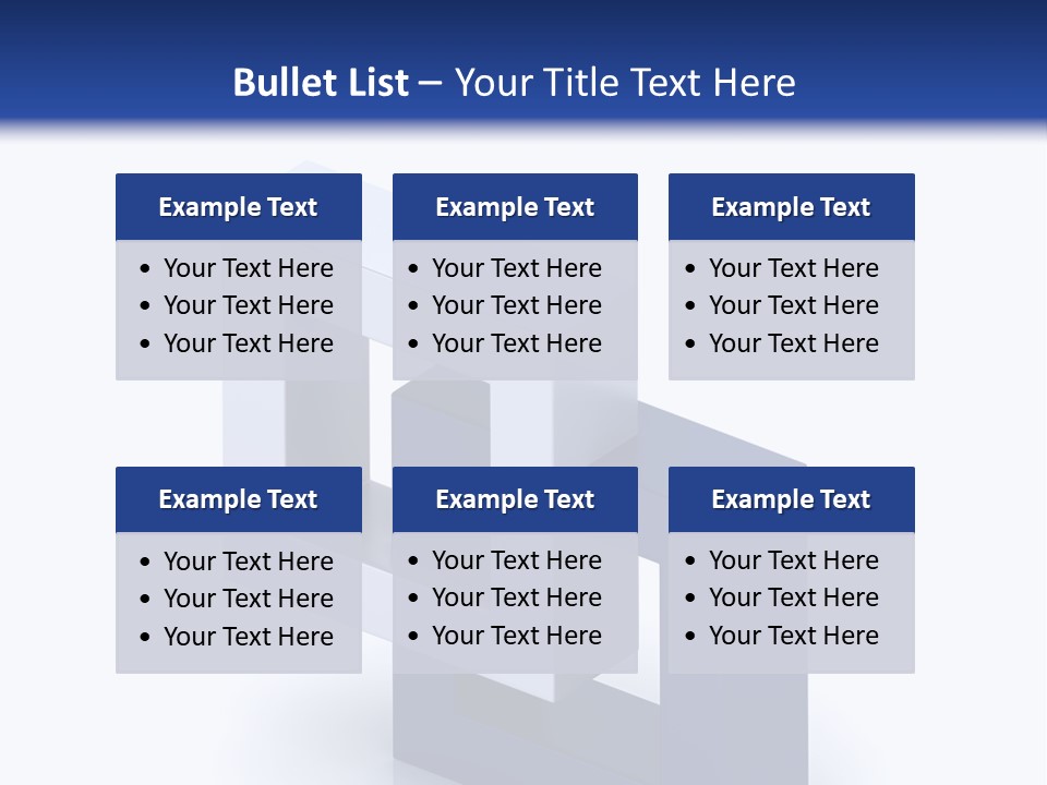 Metallic Part Shiny PowerPoint Template