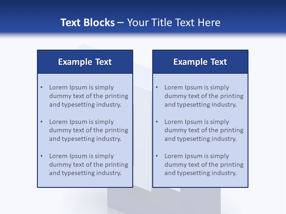 Metallic Part Shiny PowerPoint Template