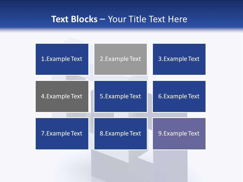 Metallic Part Shiny PowerPoint Template