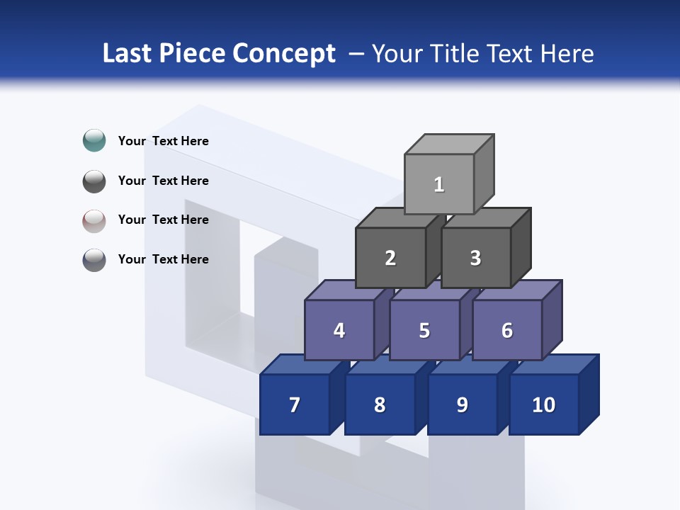 Metallic Part Shiny PowerPoint Template