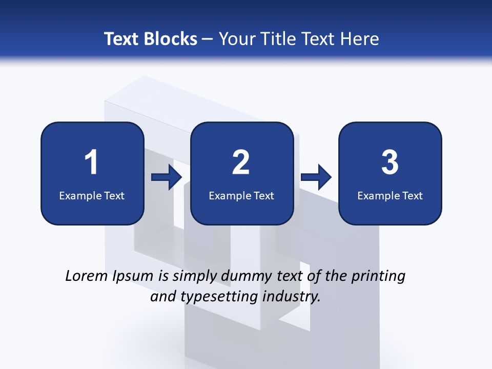 Metallic Part Shiny PowerPoint Template
