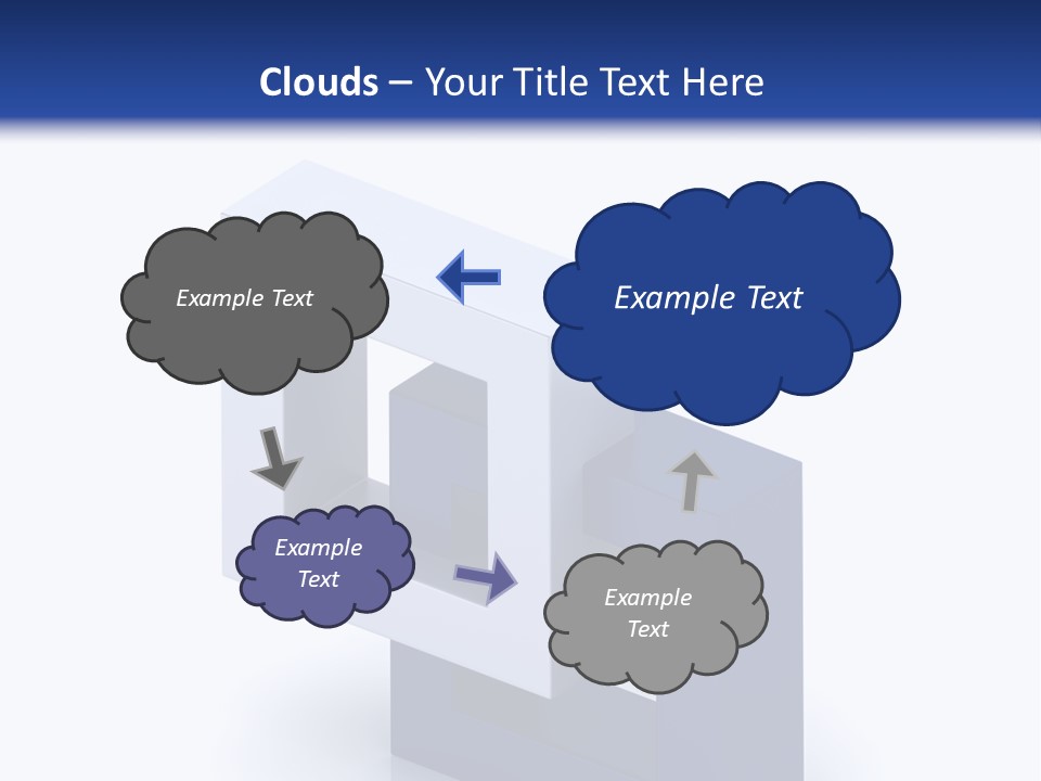 Metallic Part Shiny PowerPoint Template