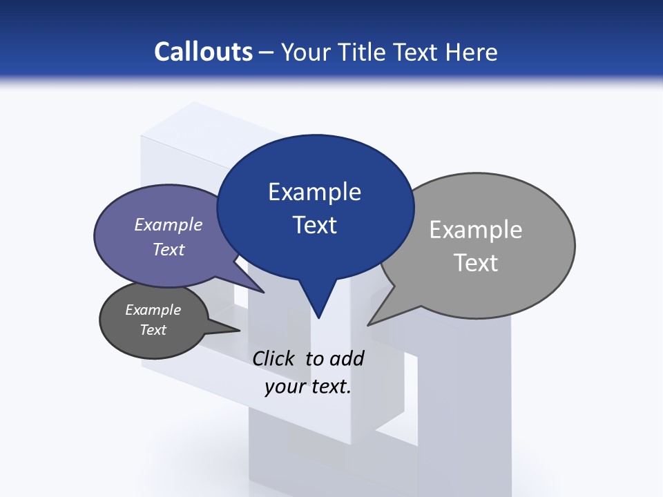 Metallic Part Shiny PowerPoint Template