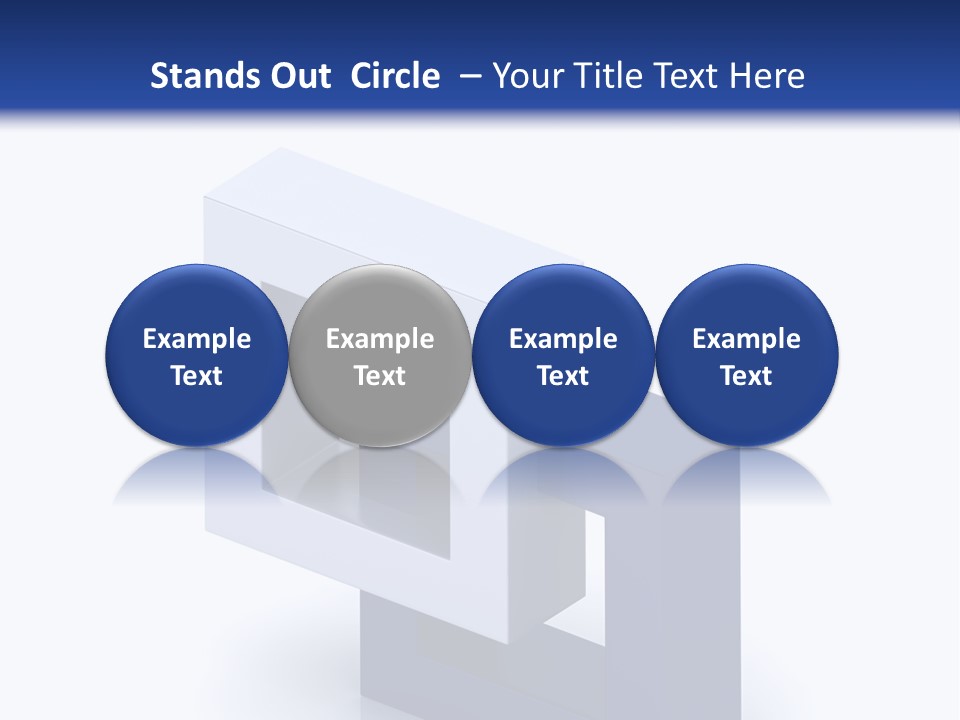 Metallic Part Shiny PowerPoint Template