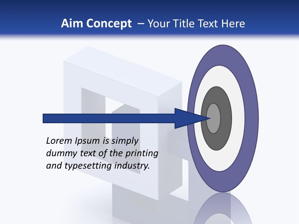 Metallic Part Shiny PowerPoint Template