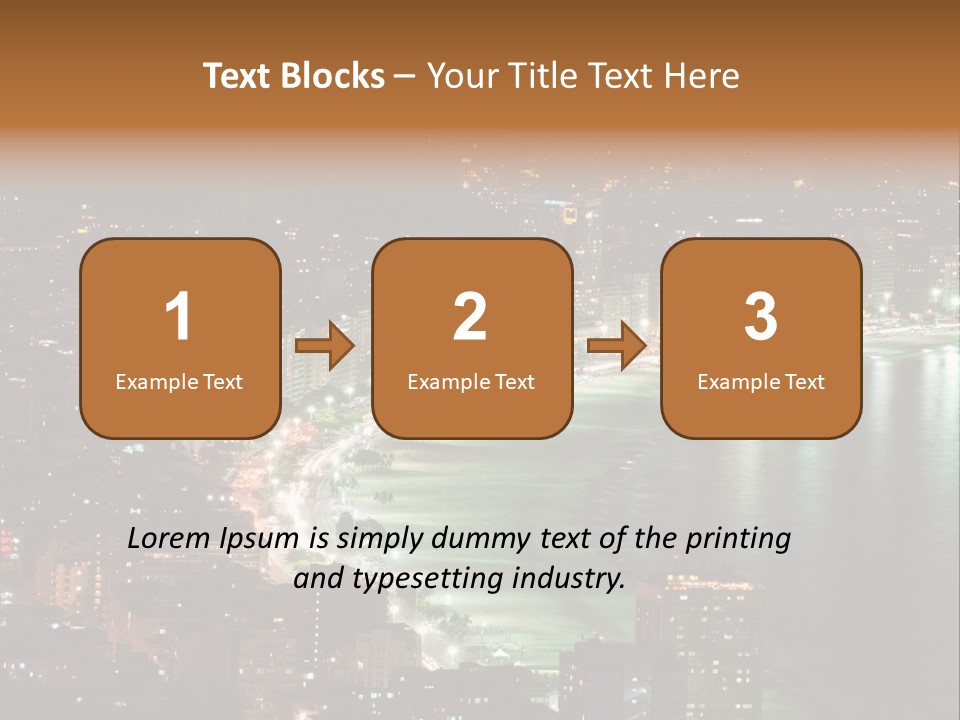 Swim Brazilian Walk PowerPoint Template