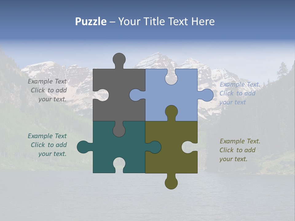 Green Season Beauty PowerPoint Template