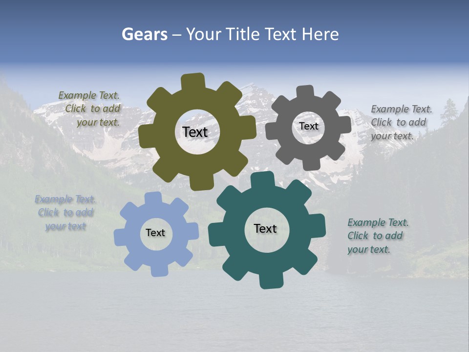 Green Season Beauty PowerPoint Template