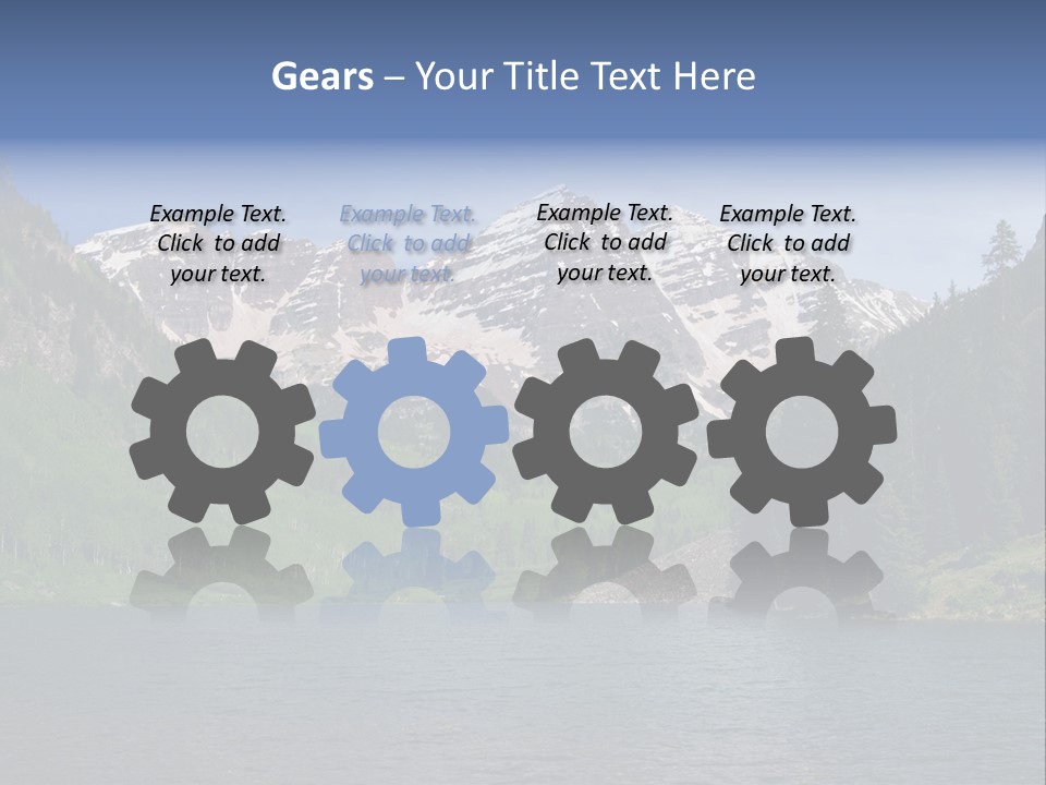 Green Season Beauty PowerPoint Template