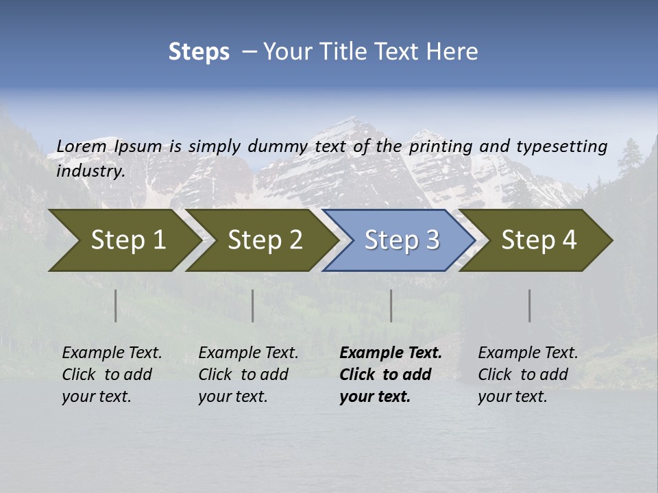 Green Season Beauty PowerPoint Template