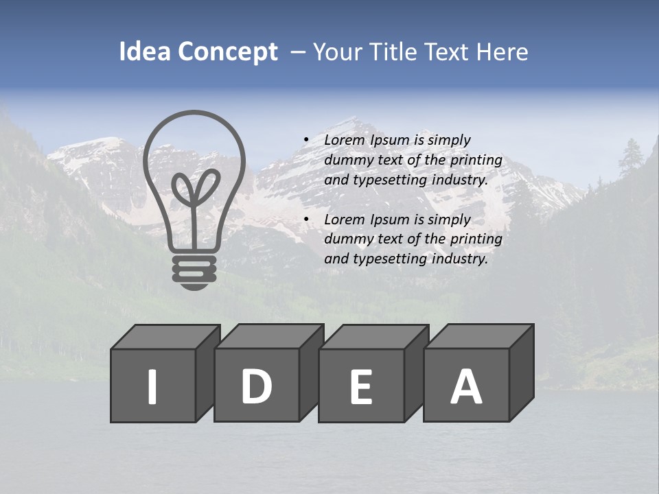 Green Season Beauty PowerPoint Template