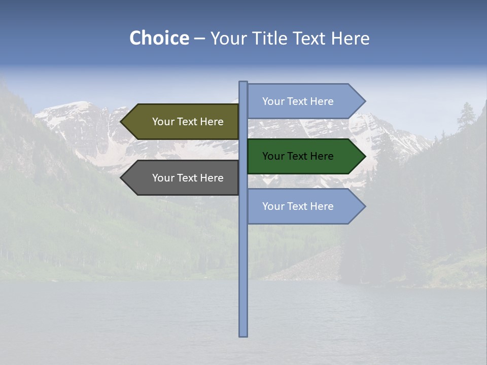 Green Season Beauty PowerPoint Template