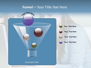 Teamwork Colorful Female PowerPoint Template