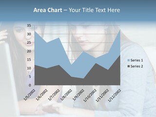 Teamwork Colorful Female PowerPoint Template
